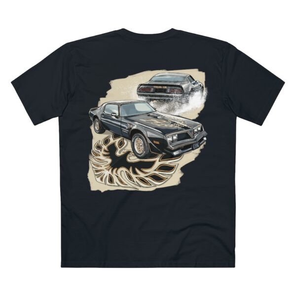 Rear view of Classics for a Cause black t-shirt