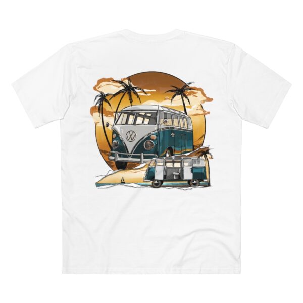 Classics for a Cause white t-shirt with VW bus