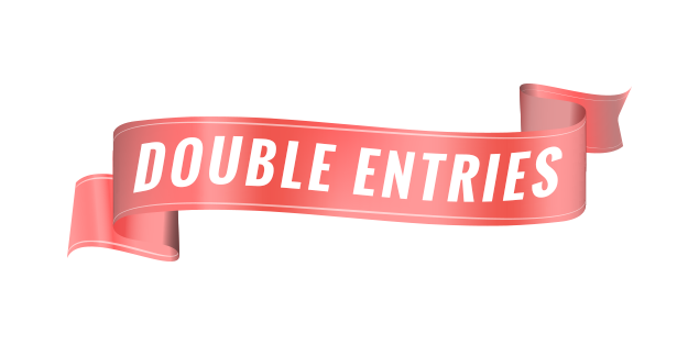 Double Entries Ribbon