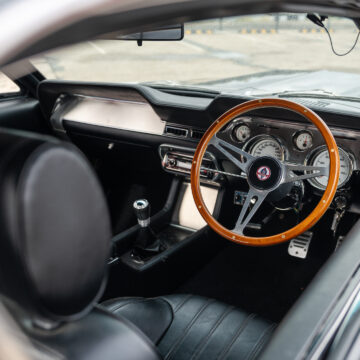 Double Black Mustang - Classic Mustang Interior