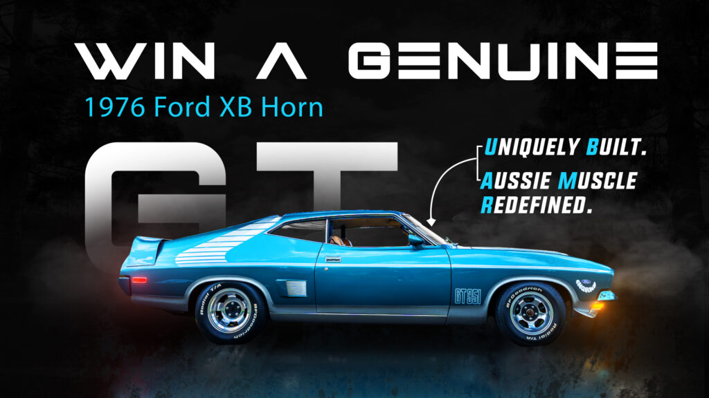 WIN a genuine 1976 Ford XB HORN GT